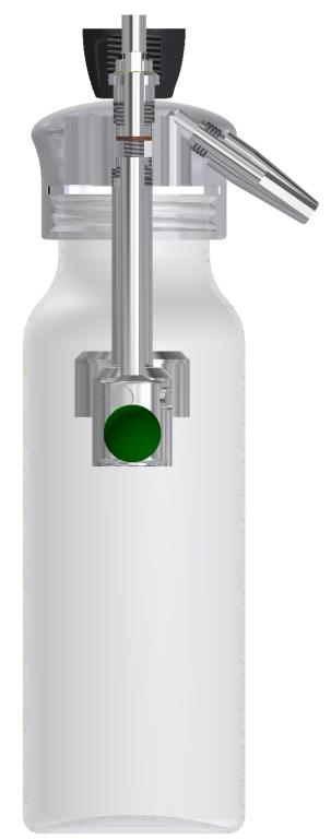 Sekretüberlaufflasche, 0,25L, 2013