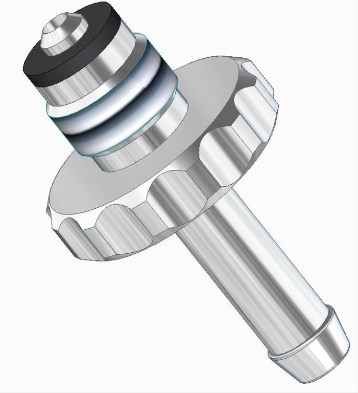 DIN-Schlauchanschluss 7mm, O2